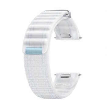 Curea Smartwatch Samsung ET-SVL29SLEGEU, pentru Galax Watch 7, Fabric Band, XS (Albastru/Alb)