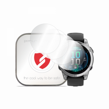 Folie Protectie Smart Protection Premium Classic pentru Garmin Fenix E, Set 4 bucati, Plastic