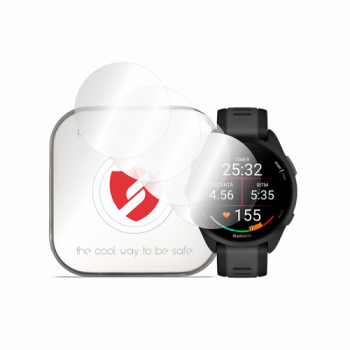 Folie Protectie Smart Protection Premium Classic pentru Garmin Forerunner 165, Set 4 bucati, Plastic