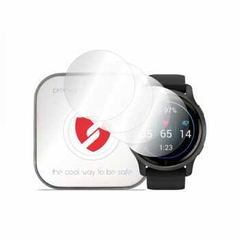 Folie Protectie Smart Protection Premium Classic pentru Garmin Venu 2, Set 4 bucati, Plastic