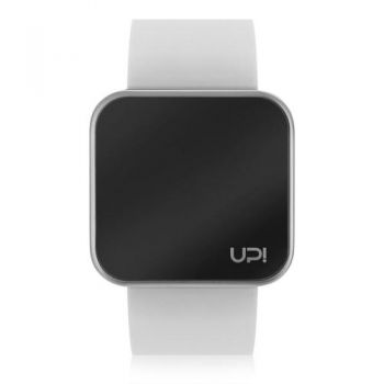 Ceas UpWatch Touch Matte (Argintiu/Alb)