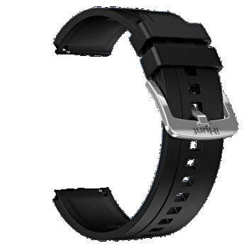 Curea silicon iHunt pentru Watch 13 Titan (Negru)