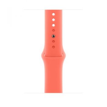 Curea Smartwatch Apple MDT64ZM/A pentru Watch 46mm, M/L (Portocaliu)