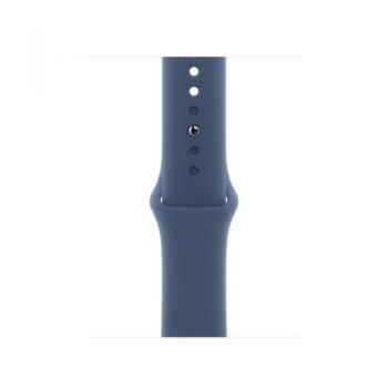 Curea Smartwatch Apple MXLF3ZM/A pentru Watch 42mm, Sport Band, M/L (Albastru)