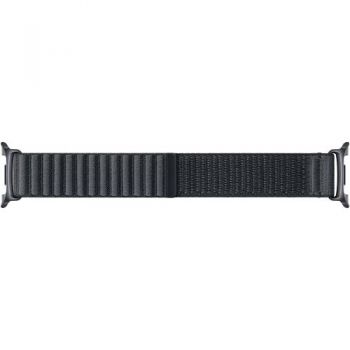 Curea Smartwatch Samsung Fabric pentru Galaxy Watch8 / Watch8 Classic (S/M), Gri