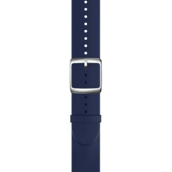 Curea Smartwatch Withings Fluoroelastomer silicone Wristband 20mm pentru Scanwatch 42mm, Scanwatch Horizon, Steel HR 40mm, Steel HR Sport (Albastru)