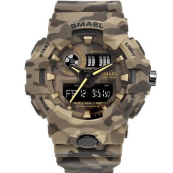 Ceas barbatesc, Smael, Militar, Army, Analog, Digital, Sport