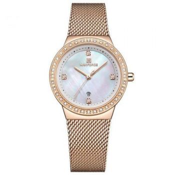 Ceas dama, NaviForce, Elegant, Fashion, Mecanism Quartz multifunctional, Afisaj Analog Ceas dama, NaviForce, Elegant, Fashion, Mecanism Quartz multifunctional, Afisaj Analog