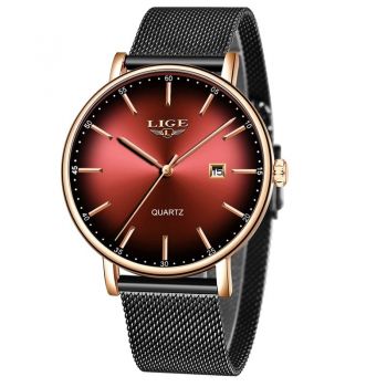 Ceas de dama Fashion Luxury Ultra subtire Quartz Otel inoxidabil