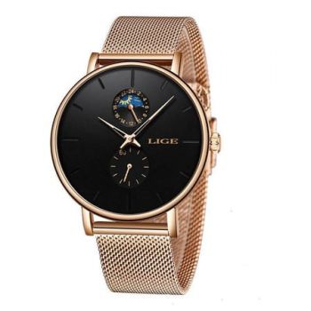 Ceas de mana dama, Lige, Elegant, Clasic, Quartz, Fashion, Business, Ultra subtire