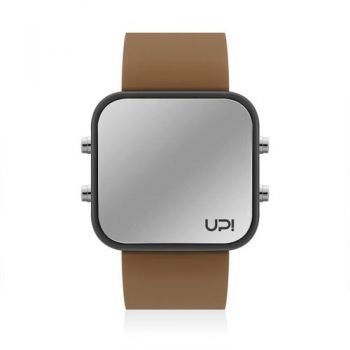 Ceas UpWatch LED (Negru/Maro)