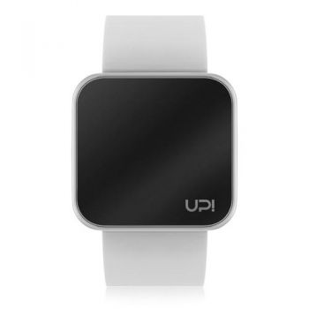 Ceas UpWatch Touch SHINY (Argintiu/Alb)