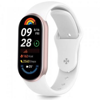 Curea Tech-Protect Iconband Pure pentru Xiaomi Smart Band 8 / 9 / 10, Alb
