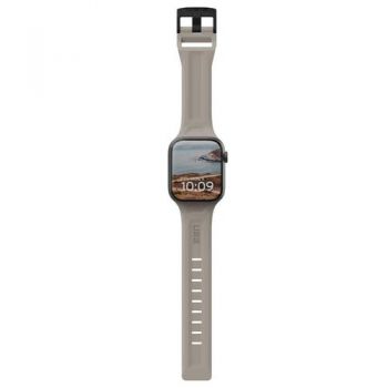 Curea UAG Scout Silicone Apple Watch 49mm / 45mm / 44mm / 42mm, Titanium
