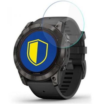 Sticla hibrid 3mk pentru Garmin Fenix 7X Pro Solar, Transparent