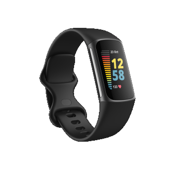 Bratara fitness FITBIT Charge 5, Android iOS, Silicon, Fitness Tracker