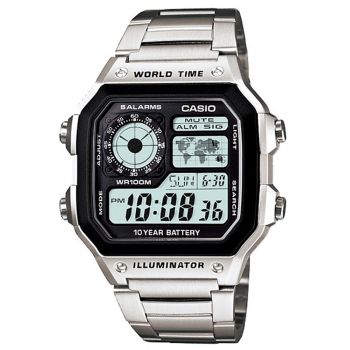 Ceas barbatesc Casio AE-1200WHD-1A Sport Argintiu