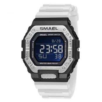 Ceas barbatesc de mana Smael Sport Casual Digital Rezistenta la apa 5 ATM