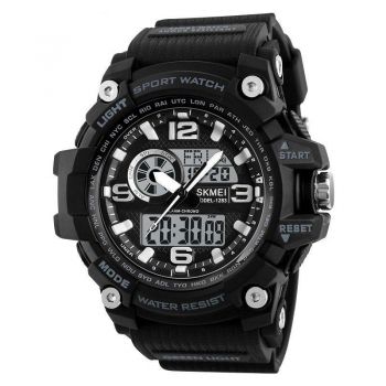 Ceas barbatesc Skmei Dual Time Led Quartz Digital