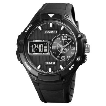 Ceas barbatesc Skmei Inot Alarma Cronometru Quartz Analog Digital