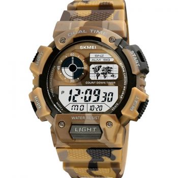 Ceas barbatesc Skmei Militar Sport Digital Data Alarma