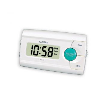 Ceas de birou CASIO Alarma Alb PQ-31-7EF