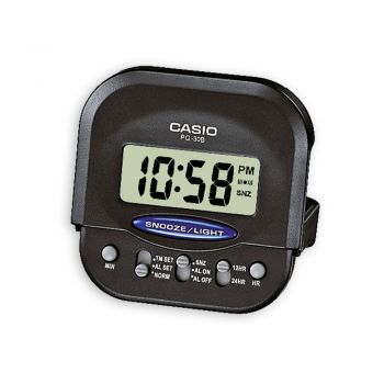 Ceas de birou CASIO PQ-30B-1EF Negru Alarma
