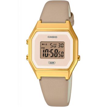 Ceas de mana femei CASIO Collection Vintage Retro Casual Fashion - LAD DIG LTH SILV