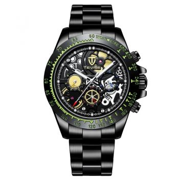 Ceas mecanic automatic Tevise Luxury Self-Wind Otel inoxidabil