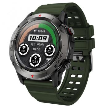 Ceas smartwatch barbati Tio  , 1.39 inch TFF IPS HD, multi sport, apel bluetooth 5.0 HD, tensiune arteriala, monitorizare ritm cardiac multi point,