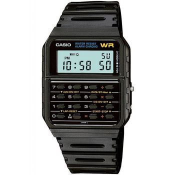 Ceas unisex CASIO Databank - UNX DIG PU BLK