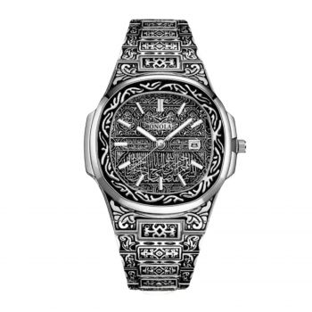 Ceas Barbati Onola 3808 Argintiu-Retro ,   Design Luxury, Clasic, Quartz, Rezistent la Apa 3ATM