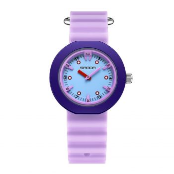 Ceas Copii Sanda 9108 Mov ,   Design Fashion, Analog, Rezistent la Apa 3ATM