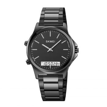 Ceas Digital Barbati SKMEI 2120 Negru ,   Functii Multiple, Design Sport, Cronometru, Alarma, Rezistent la Apa 5ATM