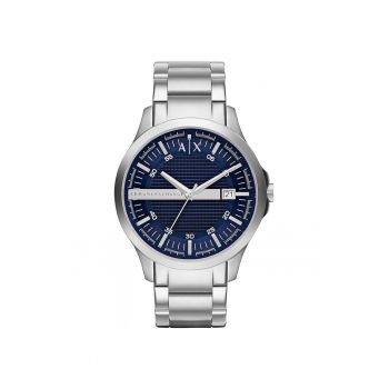 Ceas bărbați -  Hampton AX2132 - inox - 46mm