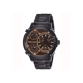 Ceas bărbați  multifunctional inox 52mm - display analog - rezistent la apă