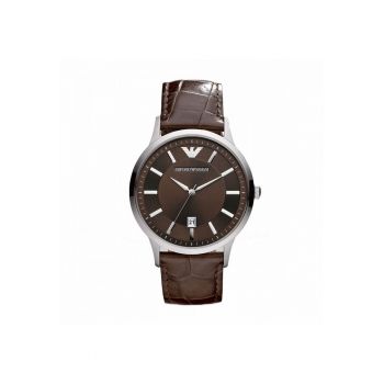 Ceas bărbați -  Renato AR2413 - inox - piele naturală - 43mm