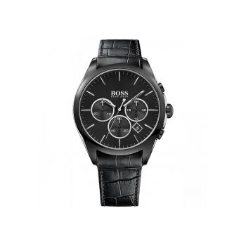 Ceas bărbătesc  Onyx - mecanism quartz - carcasa inox 44mm - curea piele naturală