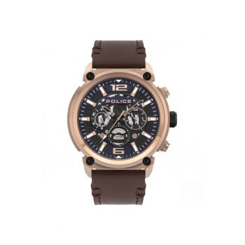 Ceas Barbati -  Armor P14378JSR03 - inox - piele - 50mm