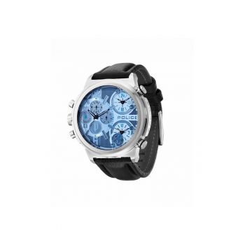 Ceas Barbati  Viper - 56mm - inox - piele naturala