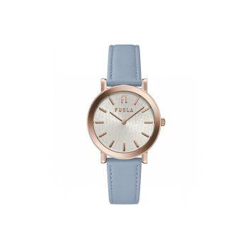 Ceas Dama -  inox - 38mm - curea piele naturală
