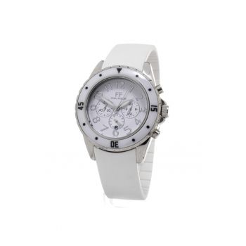 Ceas dama -  quartz - inox - 45mm - silicon