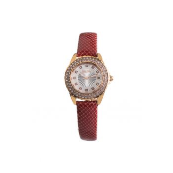 Ceas de damă quartz - inox - piele - 33mm Ceas de damă quartz - inox - piele - 33mm