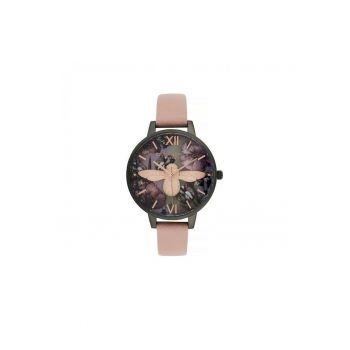 Ceas de dama -  Twilight Demi - inox - curea piele naturala - 34mm
