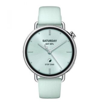 Ceas inteligent Smartwatch Xiaomi Watch S4 41mm, Ecran AMOLED 1.32inch, Bluetooth, GPS, NFC, HyperOS, Curea Fluororubber (Verde) Ceas inteligent Smartwatch Xiaomi Watch S4 41mm, Ecran AMOLED 1.32inch, Bluetooth, GPS, NFC, HyperOS, Curea Fluororubber (Verde)