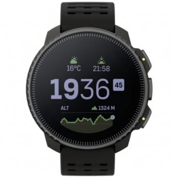 Suunto Ceas iSport inteligent Suunto, 3.56 cm, 1.4, Dot-matrix 49 mm,  280 x 280 pixels, Touchscreen, Negru Suunto Ceas iSport inteligent Suunto, 3.56 cm, 1.4, Dot-matrix 49 mm,  280 x 280 pixels, Touchscreen, Negru