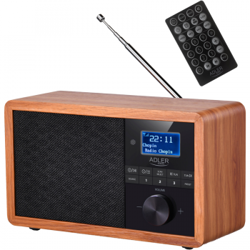 ADLER Radio DAB+ AD 1184 Bluetooth USB