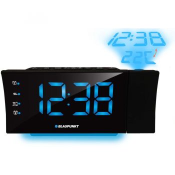 Blaupunkt Radio cu ceas Blaupunkt CRP81USB, proiectie, temperatura exterior, USB
