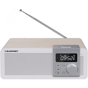 Blaupunkt Radioceas portabil Blaupunkt PP14BT, Bluetooth, SD, USB, AUX, alarma, bej (PP14BT)