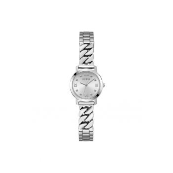 Ceas dama  model GW0867L1 - mecanism quartz - carcasa otel - gri metalic - diametru 25mm - grosime 8mm - rezistenta la apa 3 ATM